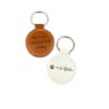 Personalized QR Code Keychain Brand Website Song Playlist Music Video Smart Marketing Scannable Easy Read Barcode Keychain Leather Engraved Logo Name Message Custom Keyring - Image 5