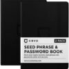 CRYO Crypto Seed Phrase Storage Waterproof Notebook - Bitcoin Recovery Phrase Backup Password Keeper - Crypto Cold Storage Wallet Backup Journal - Pocket Size 2-Pack - Image 7