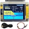 Bitcoins Miner USB NerdMiner V2 ESP32 Hashrate 49K/S 2.8 Inch Smart Display Crypto Solo Lottery Miner Solo Mining Machine