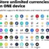 S1 - Cryptocurrency Hardware Wallet, Securely Stores Private Keys, Cold Storage for Bitcoin, Ethereum and More Tokens, NFTs, Seeds & Crypto Assets - Image 5