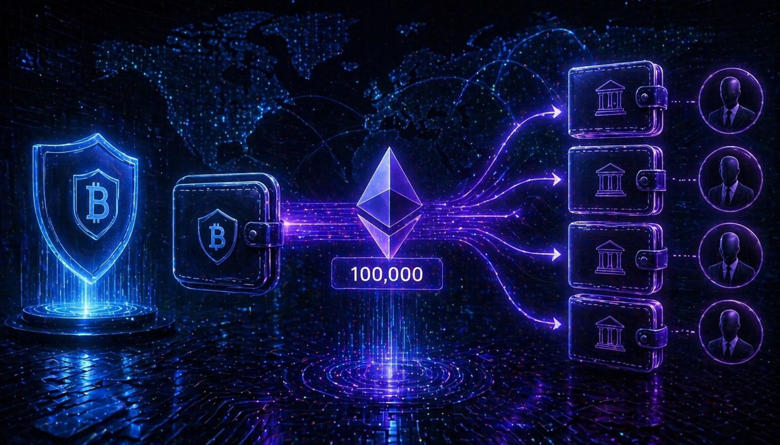 Institutional Wallets Received 100,000 Ethereum ($233.7M) From BitGo: Discover Who Is Behind The Move