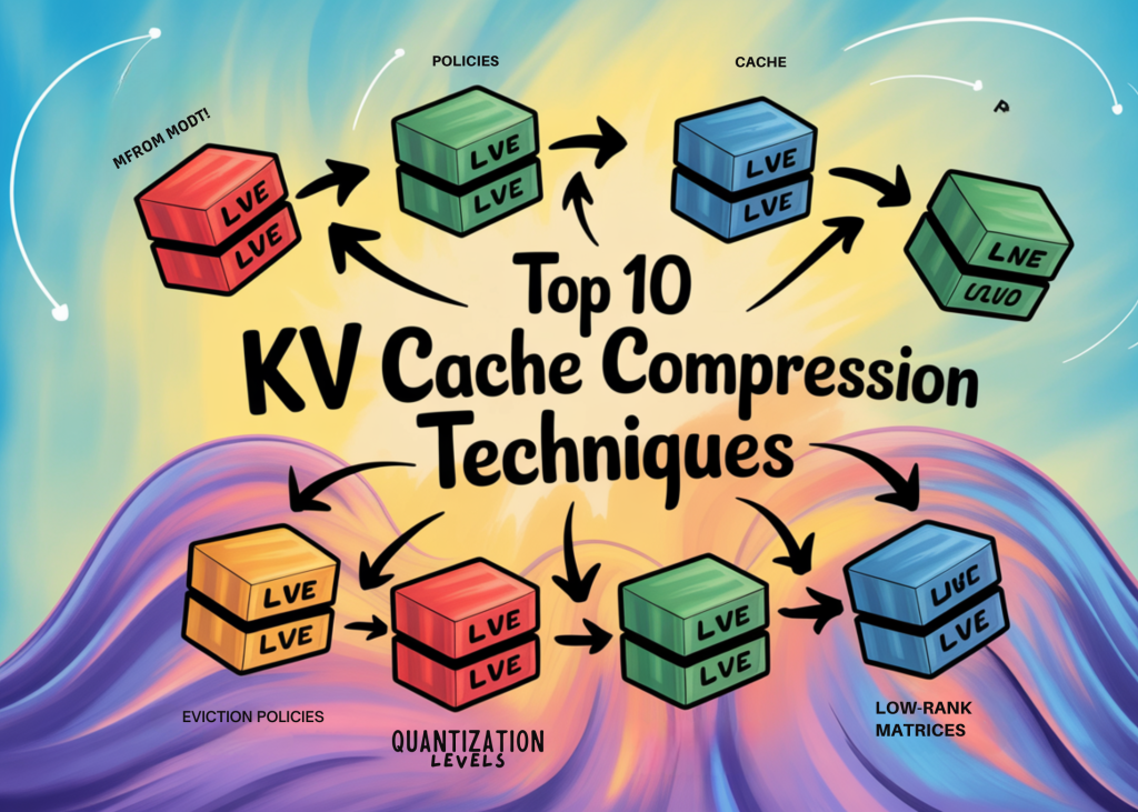 Top 10 KV Cache Compression Techniques for LLM Inference: Reducing Memory Overhead Across Eviction, Quantization, and Low-Rank Methods