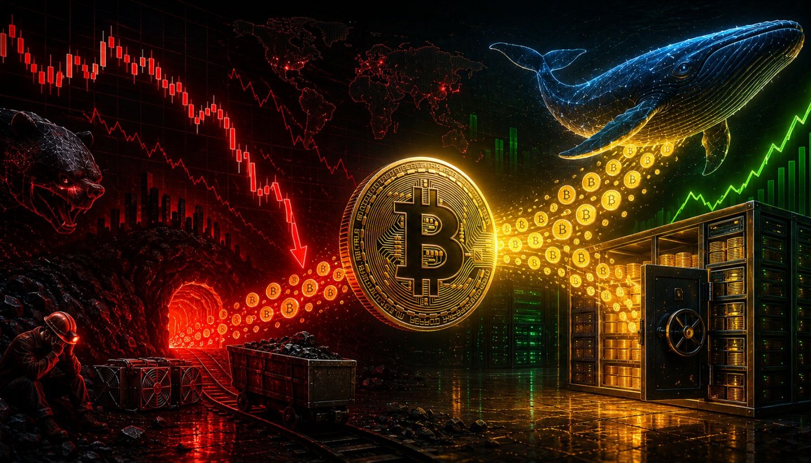Bitcoin Miner Inflows Hit Highest Level Since February Crash: Capitulation Or Distribution?