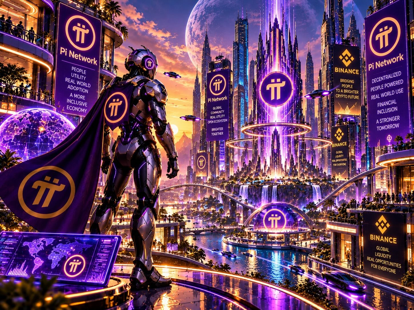 Microsoft Copilot AI predicts that a full Pi Network Binance listing could skyrocket PI to new heights by January 1, 2027